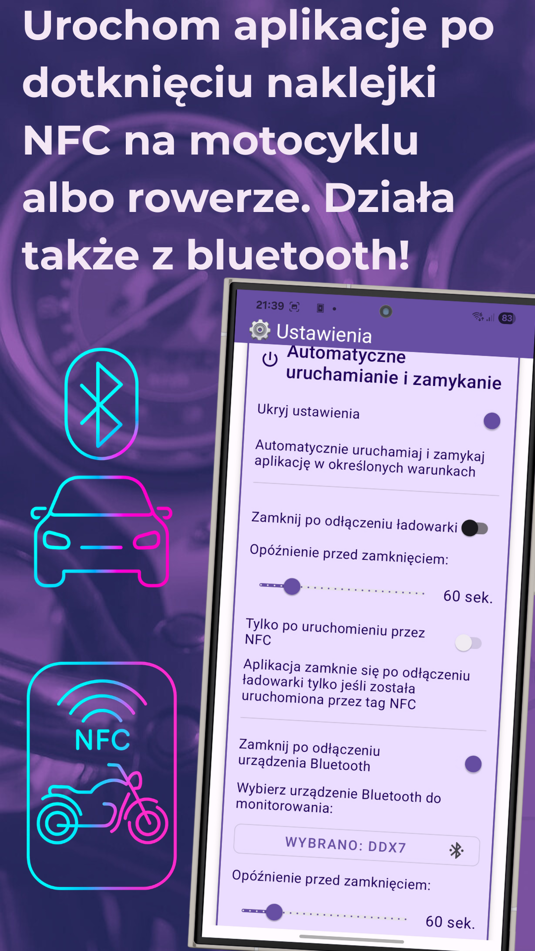 Auto-Start via Bluetooth